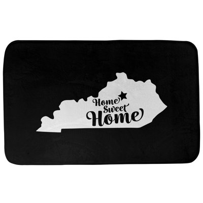 Tapis rectangulaire antidérapant pour salle de bain