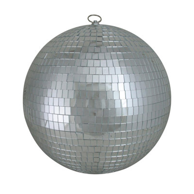 Boules de Noël disco en verre incassable avec miroir 12 "(300mm)