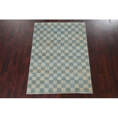 Tomson One-of-a-Kind 4'11" X 6'8" Wool Area Rug in Grey