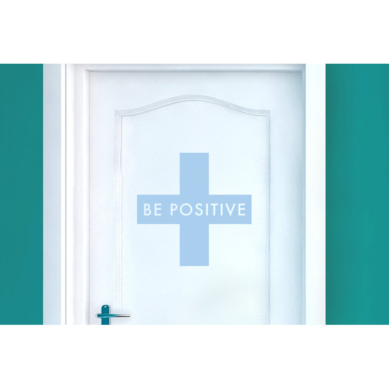 Wall Decal, Light Blue, 40" H x 40" W