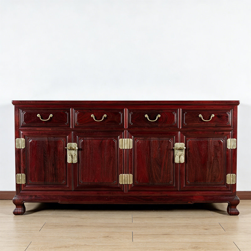 Buffet de style rétro et minimaliste