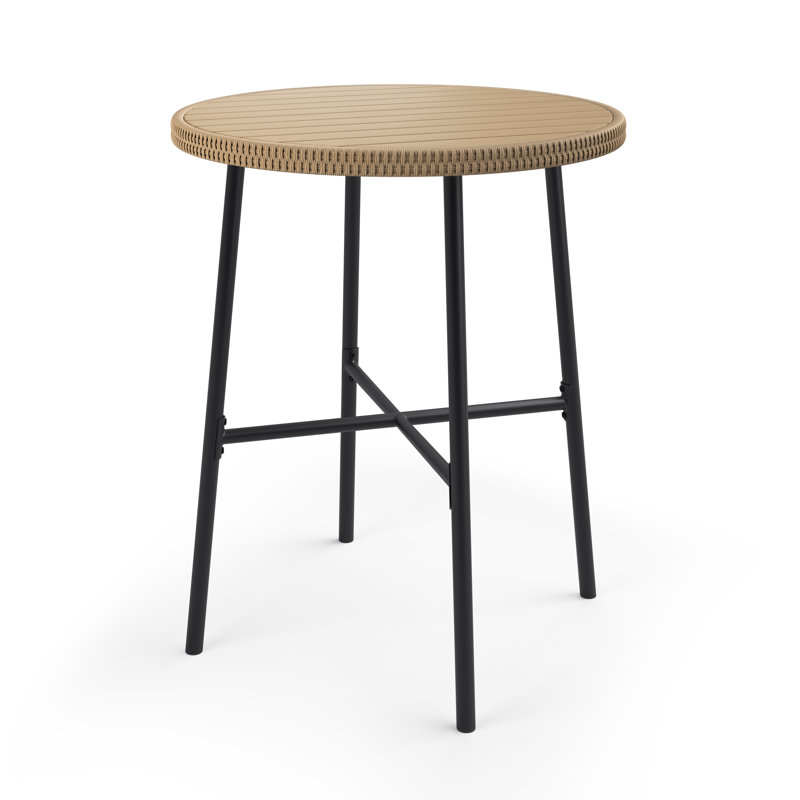 Beekman 35.5'' Round 2 - Person Outdoor Dining Set with Cushions