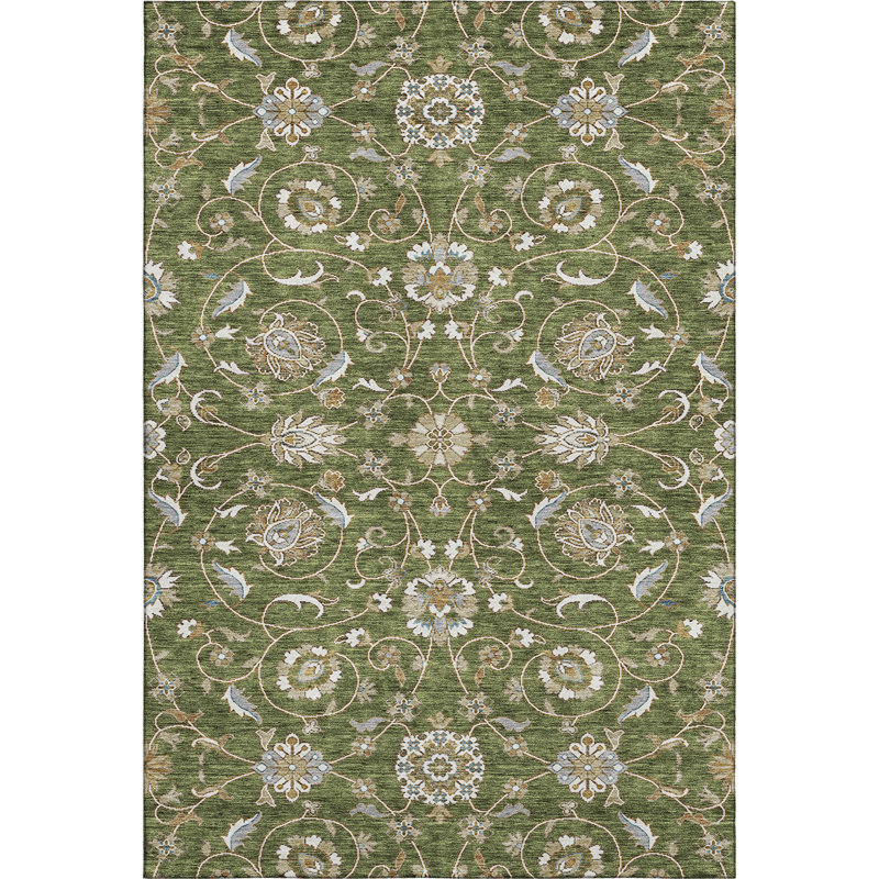 Tapis marocain de qualité supérieure lavable à la machine Gurubaksh AMF1149, Rectangle 10 pi x 14 pi