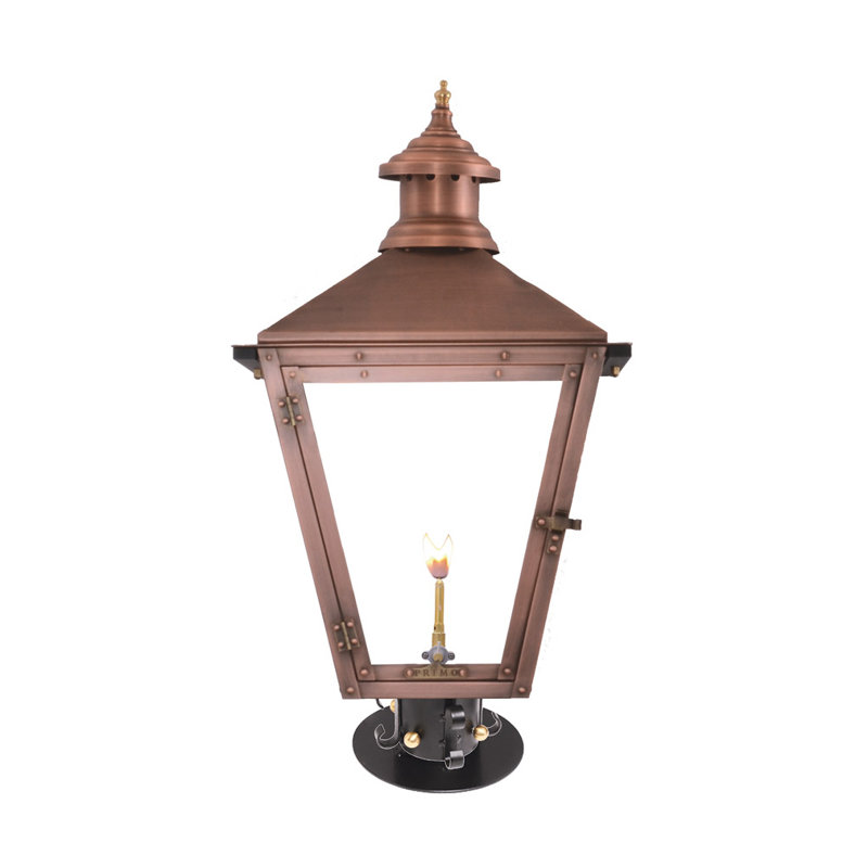 Savannah Gas Powered Empire Lantern, 16" H x 16" W x 15" D