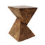 Table d'appoint élégante, inspiration naturelle, design moderne, couleur, table compacte à empreinte pour la vie et les espaces extérieurs, artisanat, P 12,36 po