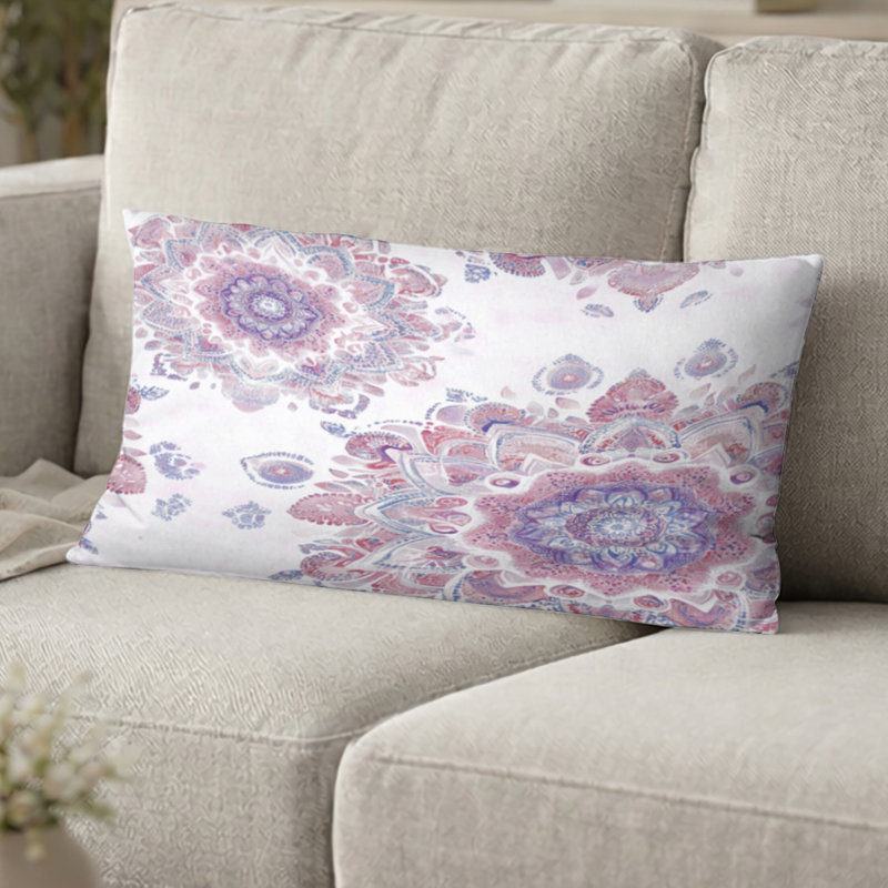Coussin Boho, H 12 po x l 20 po