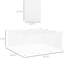 Cage - 12 Panels Plastic Fence For Chinchilla, Guinea Pig, White 18"X14" Small Animal , 18"X14