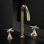 Ora Luxury Three-Hole Bathroom Faucet
