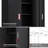 Tool Storage Cabinet Black With Wheels