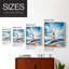 NAUTICAL Series Dxxxi, reproduction encadrée - bois massif-456361343-456361337