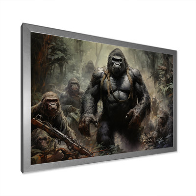 " Gorilla Soldier Jungle Journey "