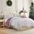 Holiday Harmony Oversized Reversible Holiday Bedding Down Alternative Comforter Set with shams-102536171