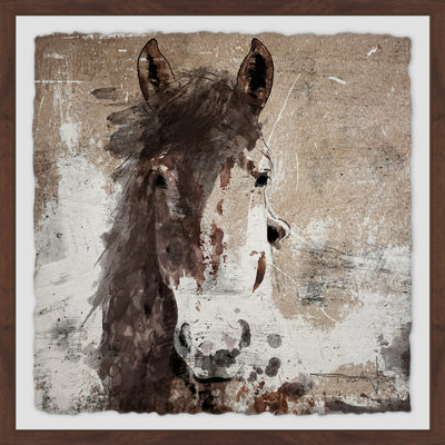 « rêve cheval 4 », impression encadrée
