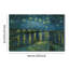 Art mural sur toile encadré en 2 dimensions, 1 étoile, bord de l'eau, reflets de lumière, impression sur toile de style post-impressionniste, décoration murale, cadeau idéal, prêt à accrocher