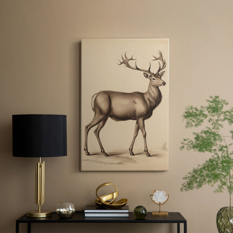 Imprimé animalier rétro VII - galerie Cavas, H 27 po x l 18 po