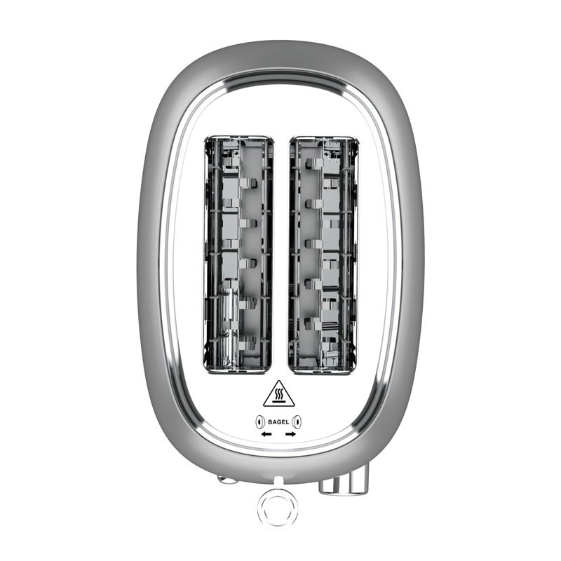 Grille-pain Salton NuRetro, Metallic Silver