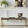 Upholstered Gold Bench
