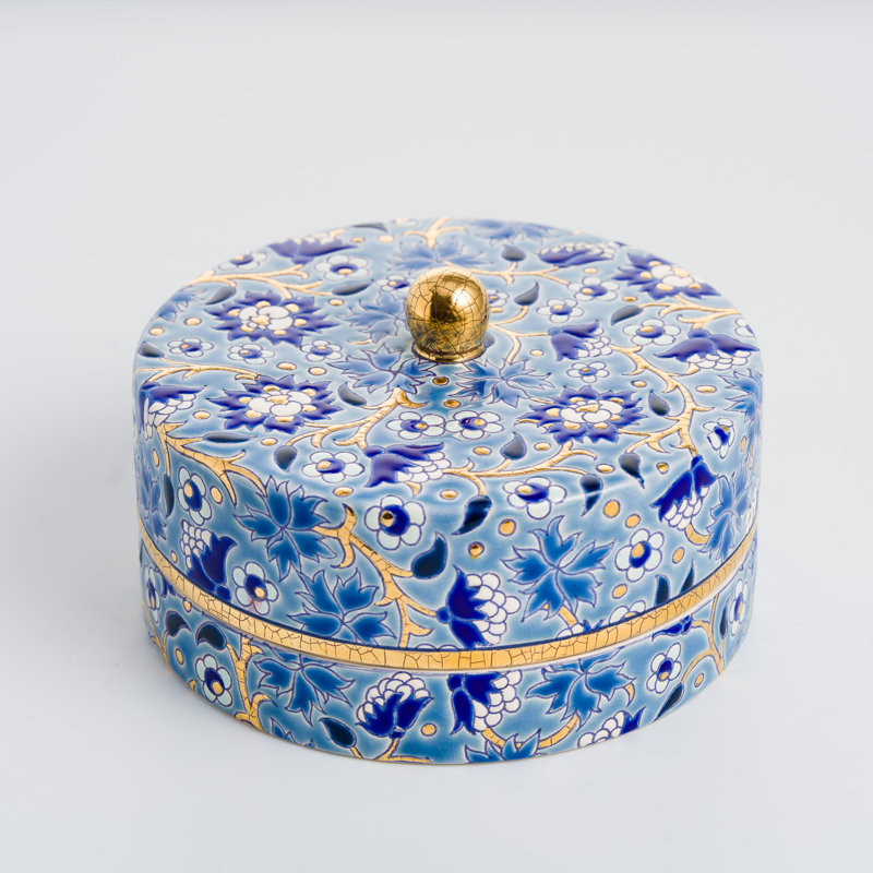 Earthenware Hat Box