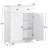 Calidia 2 Door Bathroom Storage with Adjustable Shelf-888010701