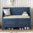 Rustic Multifunctional Storage Bench (Antique Navy)-1856550335