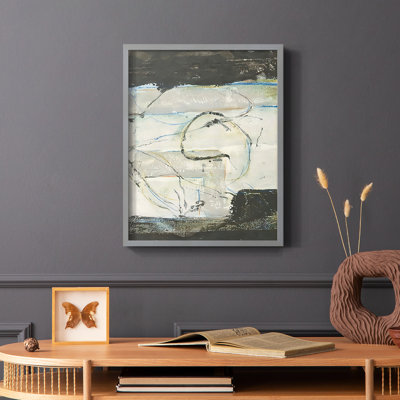 Continuing Energy I Framed Print - Solid Wood