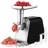 2000W Electric Meat Grinder with 3 Grinding Plates, Sausage Stuffing Tubes, Kubbe Kits, ETL Approve