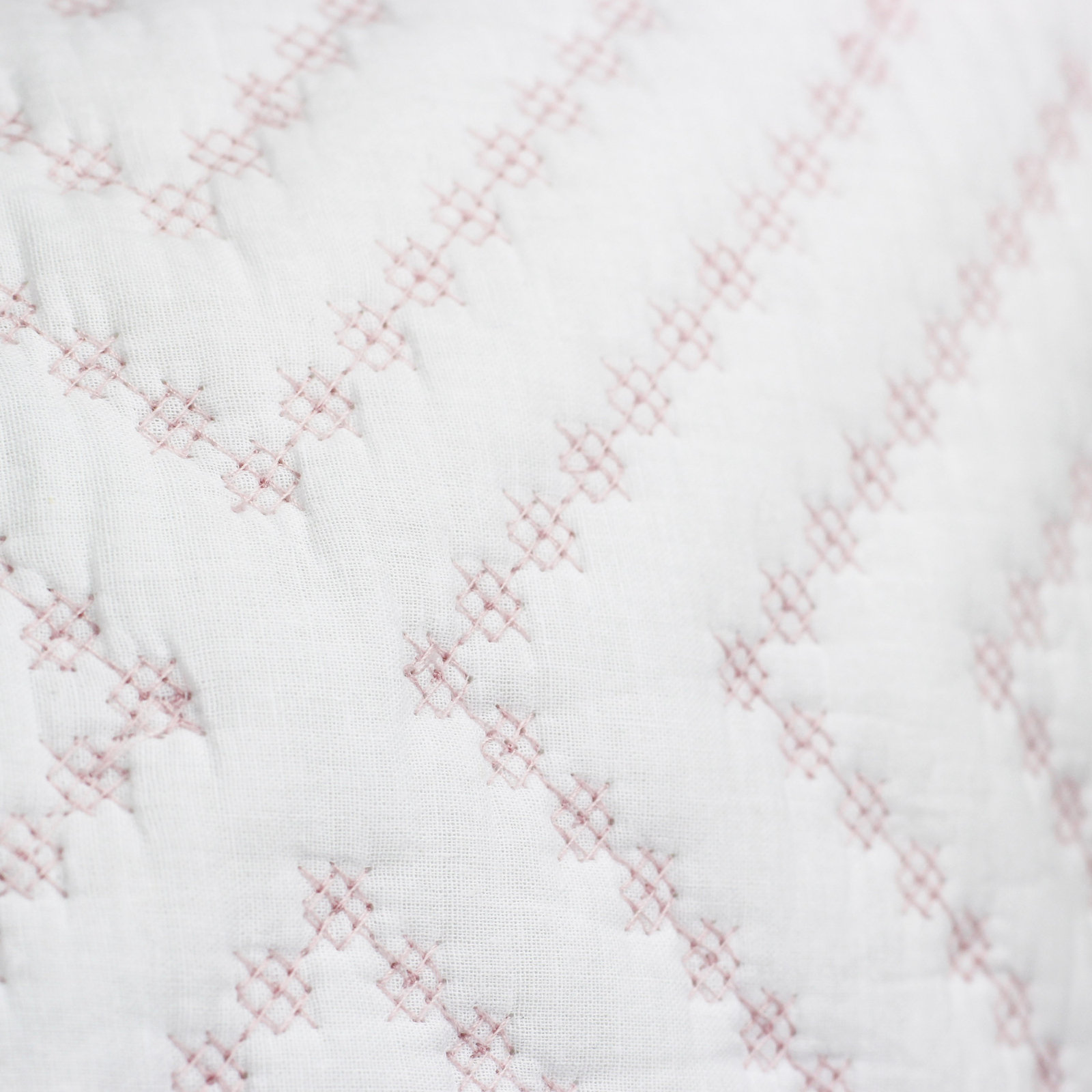 House Cotton Quilt Set, Pink, Twin/Twin XL Quilt + 1 Sham