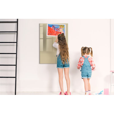Magnetic Glass Photo Memo Board