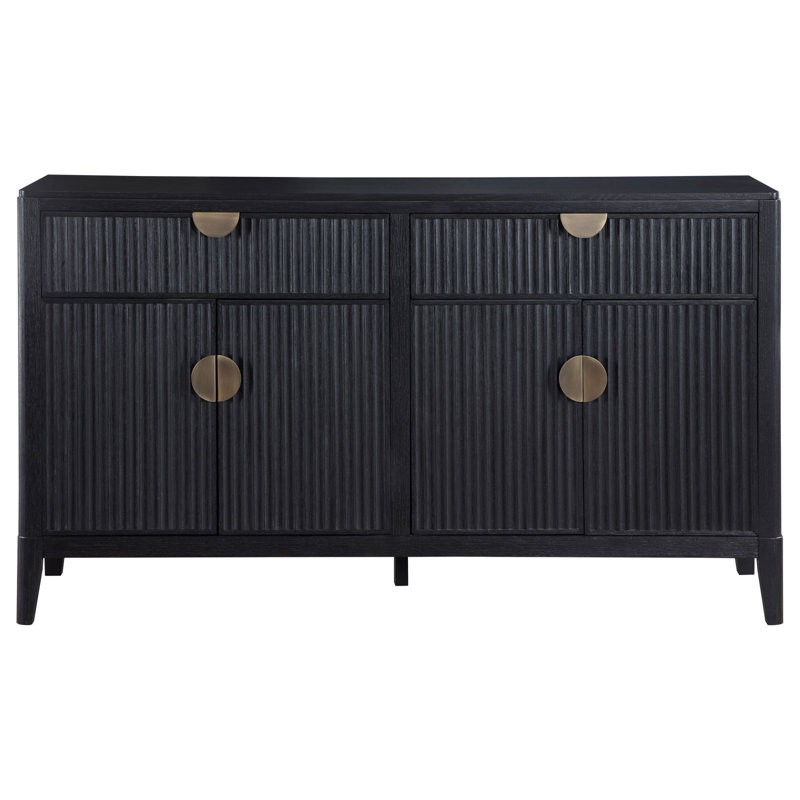 Mason Black 2-Drawer Sideboard