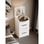 (48CM) Meuble-lavabo 3 en 1 avec miroir Plip