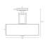 Alysa Shell Semi Flush Mount