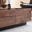 Table basse en bois massif de granite minimaliste-87676983
