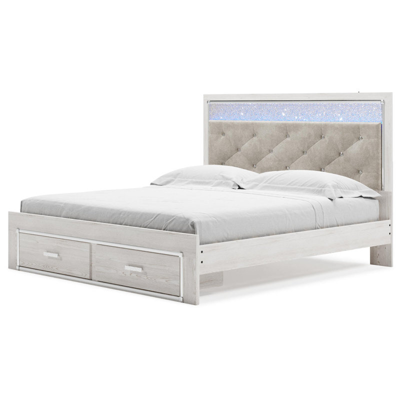 Dazya Upholstered Panel Bed