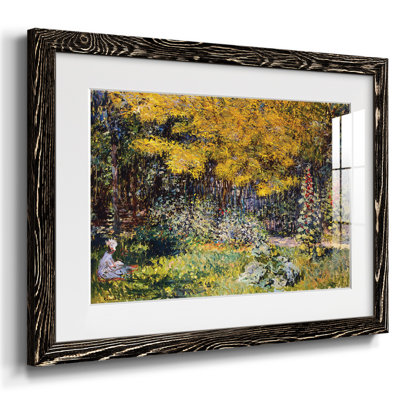 Le jardin. (Le Jardin), 1876, reproduction d'art sur papier