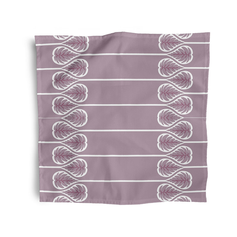 Cheslie Fern  Napkins, Purple