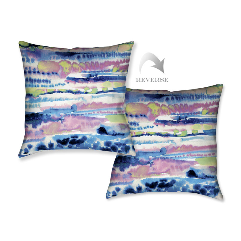 Silky Designs Throw Pillow