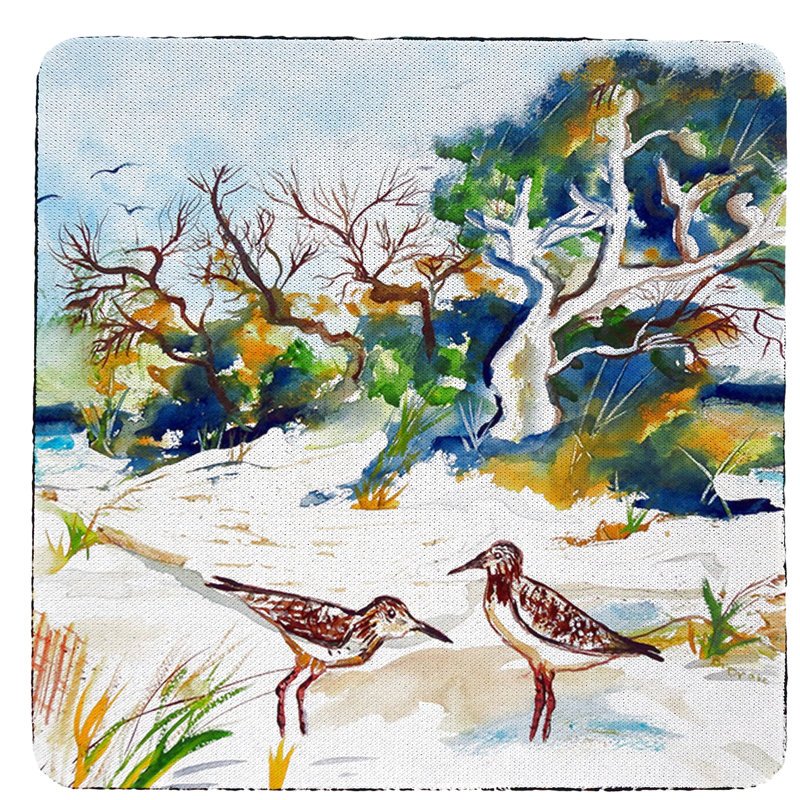 Arbres et sous-verres de plage
