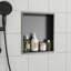 Niche de douche en acier inoxydable