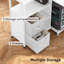 L-Shaped Iron Computer Desk
