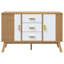 Buffet en bois massif 44,9 po Kennewick-157399001