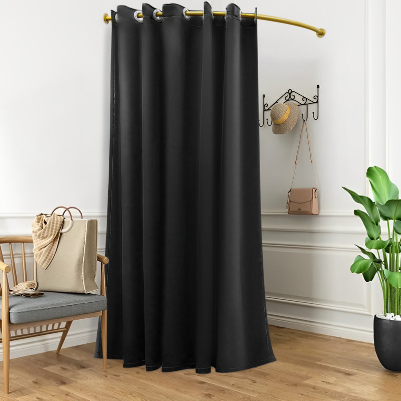 Cloison Jailani 78,7 H, Noir, H 78,7 po x l 39 po