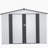 8 X 6 Ft Outdoor Storage Shed, All Weather Metal Sheds With  2 Lockable Doors, Tool Shed-121491703