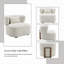 Chaise d'appoint avec oreiller Darius