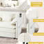 Canapé modulaire en L pour salon, siège profond surdimensionné. 3 Chenille beige confortable. Assemblage personnalisable. Pièce fonctionnelle pratique, mobile. Arrangement. Siège de soutien-121093966