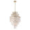 Dolce 12 - Light Unique Tiered Chandelier with Crystal Accents