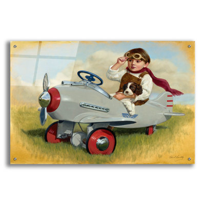 «Sairsingh 1941 Steelcraft Pursuit Plane» par David Lindsley - impression sans cadre