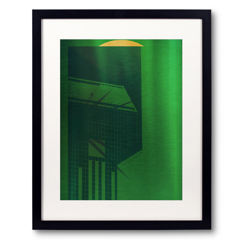 Behind The Emerald Door Print, 20" H x 16" W