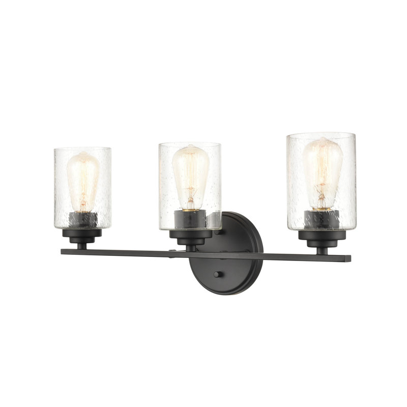 Cramer 3 - Light Dimmable Vanity Light, Black