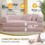 Canapé-lit futon convertible 4 en 1 en velours côtelé, 78 pouces, avec 2 oreillers, aucun assemblage requis-1443662619-1490432184