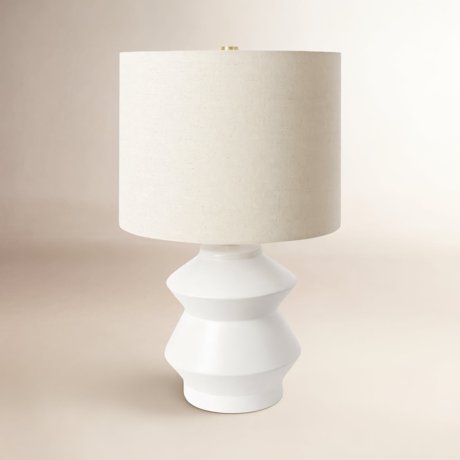 Boyes Ceramic Table Lamp, White